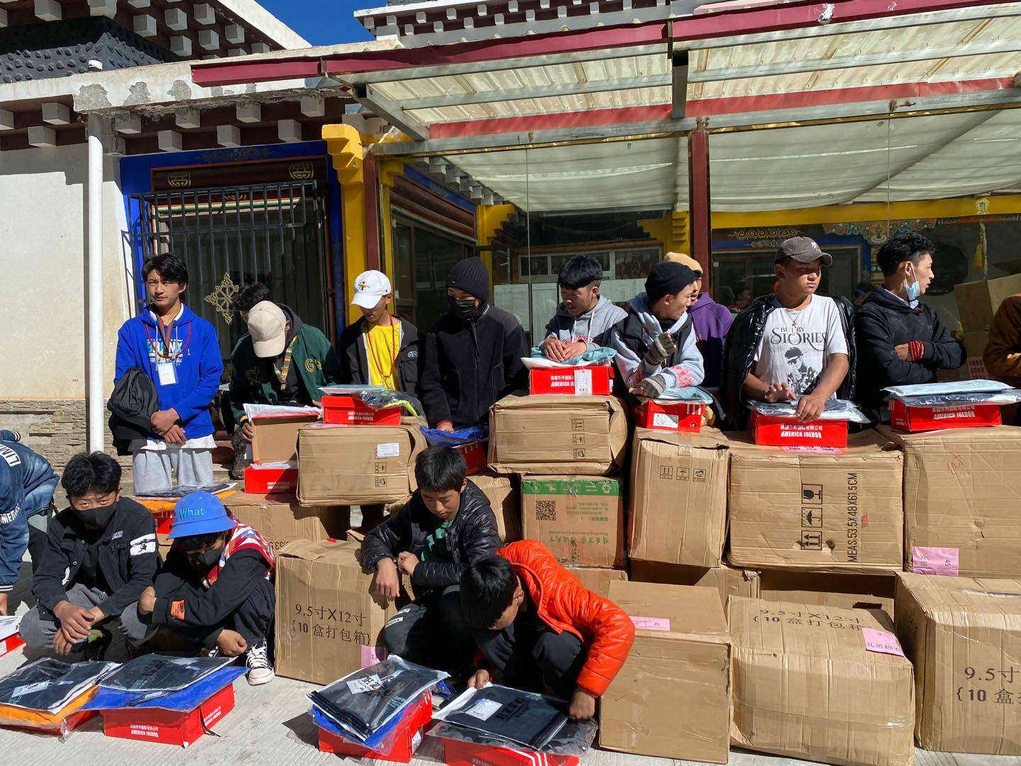 海口曾伟网络安全技术有限公司公益回顾丨家国同欢月同圆 温暖满载甘孜州(图7)